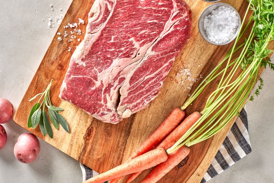 Fresh Chilled Roast / Ground Beef Bundle- ships separately per fresh monthly schedule image 3