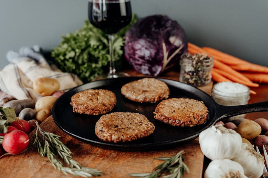 Pork Burger Patties - 4 (4oz) image 2