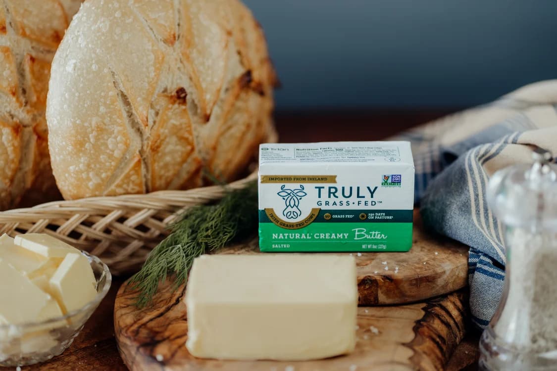 Truly Grass-fed Salted Butter - 8 oz