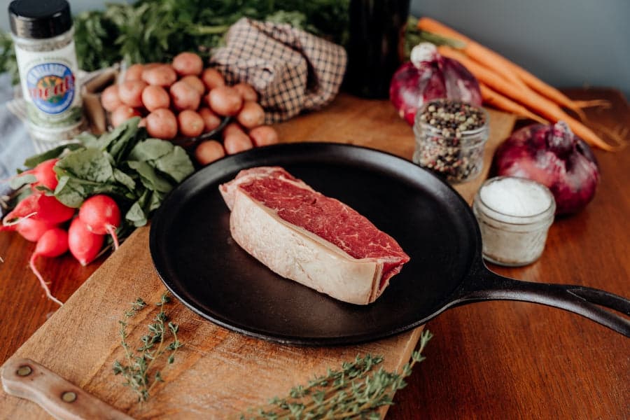 Beef Large NY Strip Steak - 14 oz image 3
