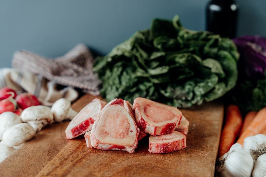Beef Thin Marrow Bones - 1 lb.