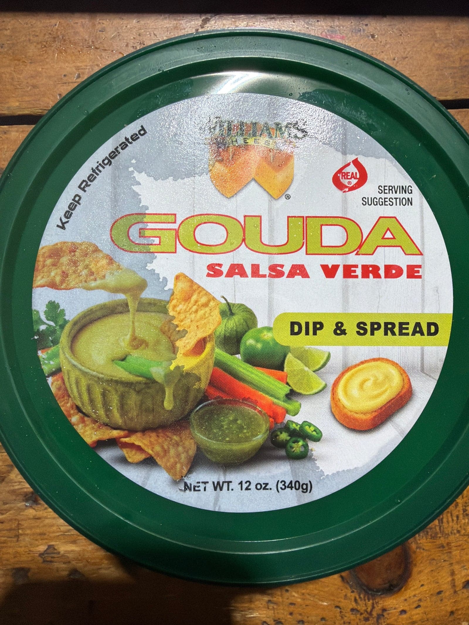 Williams Gouda Salsa Verde Dip & Spread