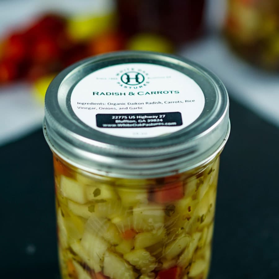Mild Giardiniera (Radish & Carrot)